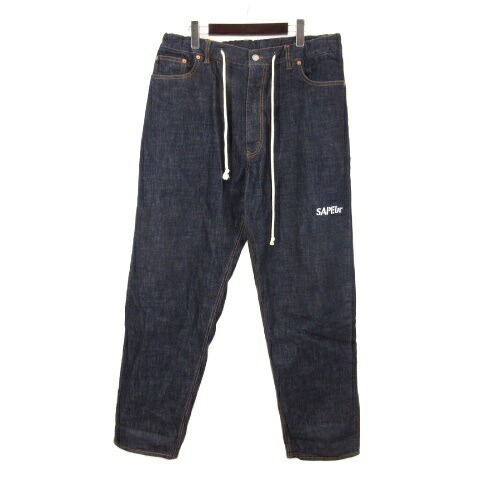 【中古】サプール SAPeur SKATE PANTS MK3 ジーンズ たわい無い ズボン下 XL インディゴ メンズ 【ベクター 古着】 260508
