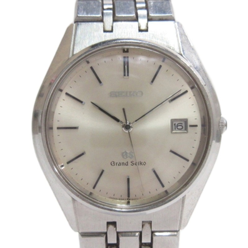 【中古】地びたセイコー GRAND SEIKO ウオッチ 石英 9587-8000 動く品 メンズ 【ベクター 古着】 260516