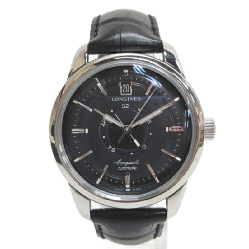【中古】ロンジン LONGINES コンクエスト ヘリテージ 自動巻き 腕時計 L16484522 ☆AA★ メンズ 【ベクトル 古着】 260722|ブランド古着の買取販売ベクトル