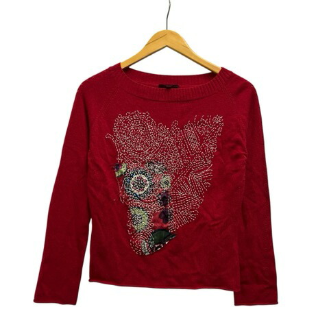 楽天市場】KENZO ハイネック ウール ニット アイボリー レディース