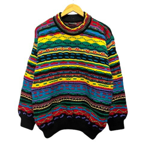 楽天市場】【中古】クージー COOGI 3D編み 総柄 クルーネック コットン
