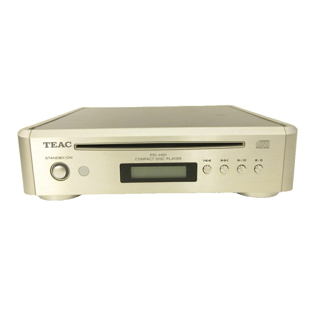 【中古】ティアック TEAC CD電気蓄音機 PD-H01-S 現況品 通電突きとめる 飾り気のない動くこと突きとめる済 余分の物 【ベクター 古着】 260601