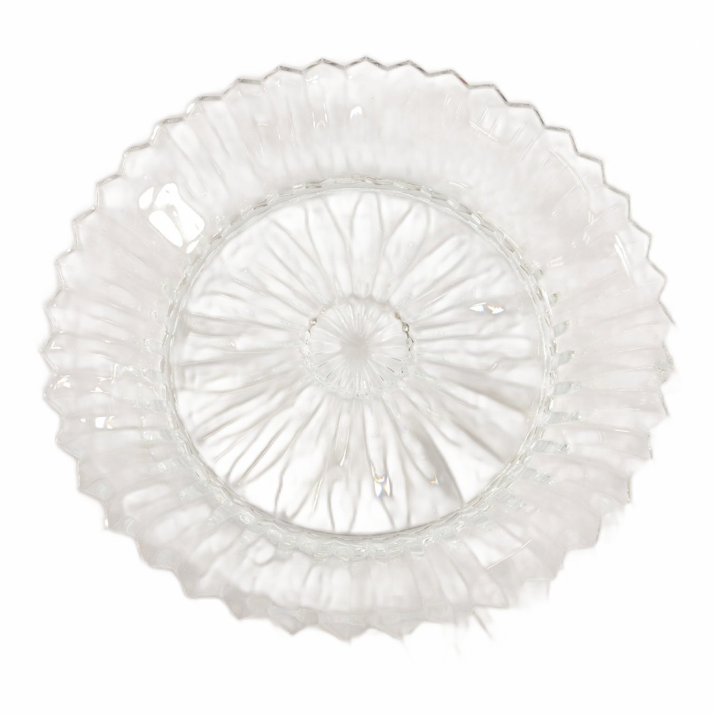 未使用品　Baccarat バカラ　ミルニュイプレート　皿　26cm Baccarat バカラ ミルニュイ プレート 26cm 箱付き|2160|☆