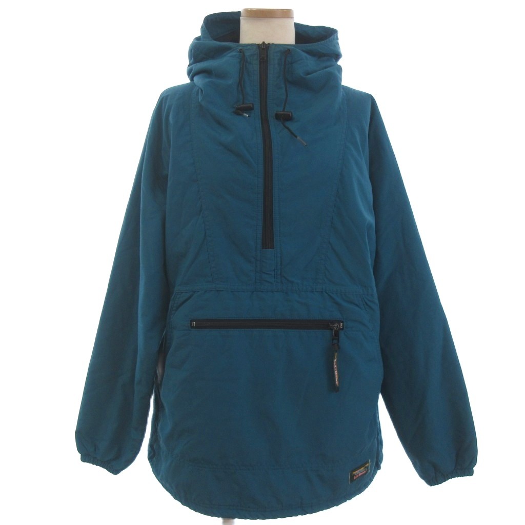 楽天市場】80s LLBean ハーフジップ ナイロン アノラック パーカー