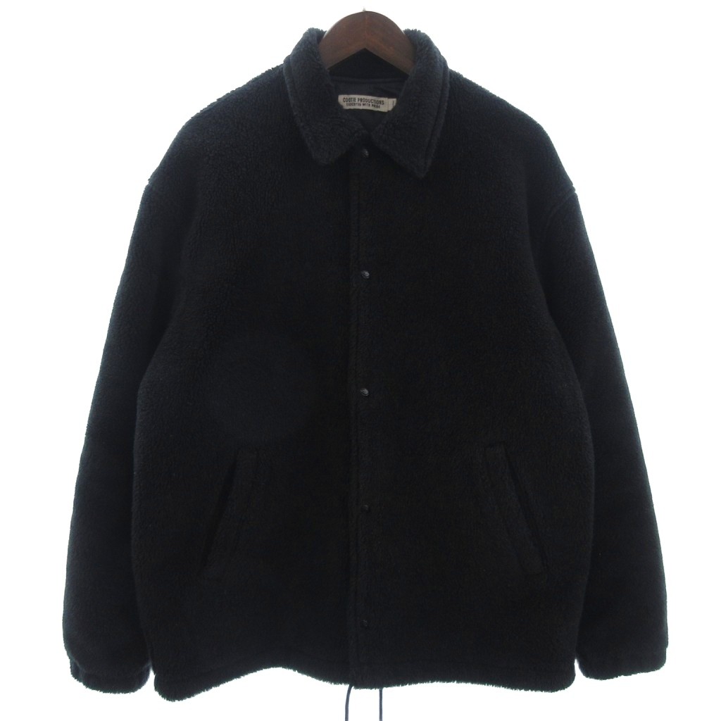 COOTIE 黒　内側ボア　ジャケット 楽天市場】COOTIE クーティー ジャケット サイズ:L ナイロン ボア