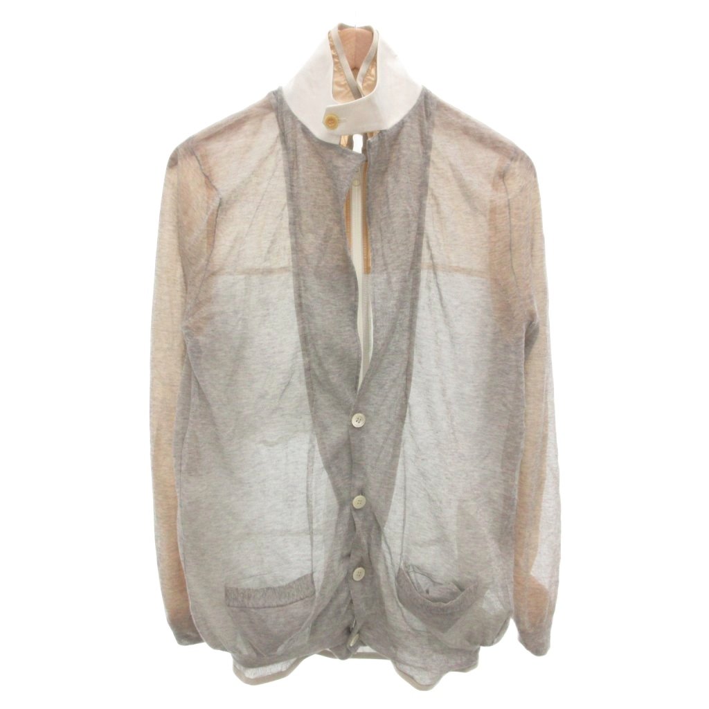 楽天市場】sacai サカイ ボレロ カーディガン ポンチョ ポリエステル