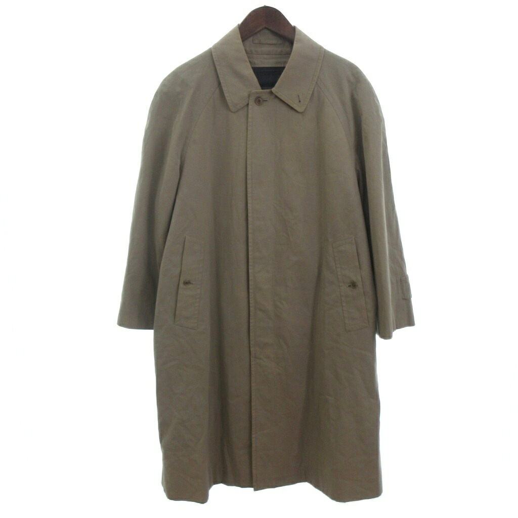 【中古】バーバリーズ Burberrys ステンカラー厚地の外套 バルマカーン 70’S カーキ系 BBB56 160 ■GY47 メンズ 【ベクター 古着】 260131