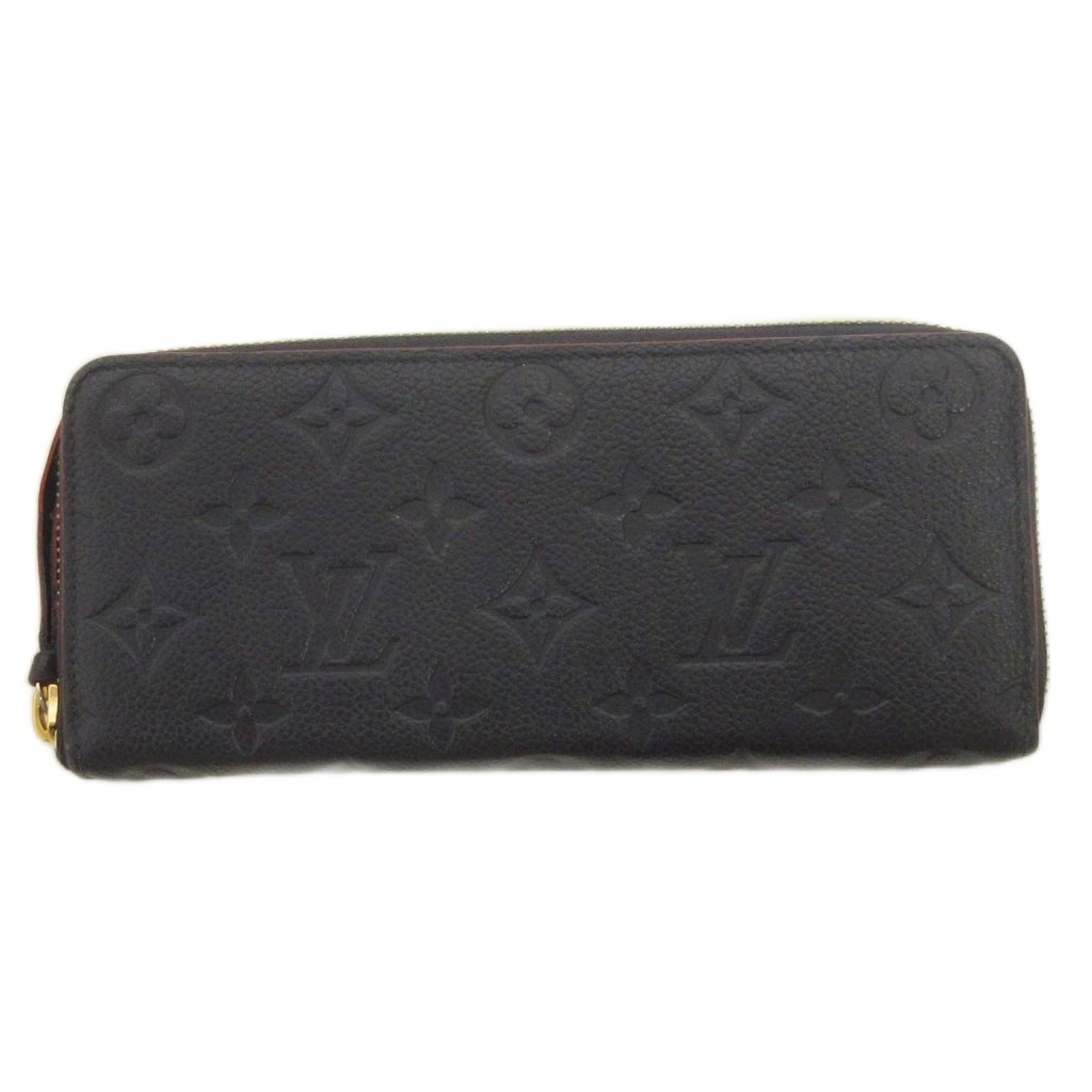 【中古】ルイヴィトン LOUIS VUITTON M60171 ポルトフォイユ クレマンス ジッピーウォレット モノグラム アン工業プラント 長札入れ マリーヌルージュ レディース 【ベクター 古着】 260206