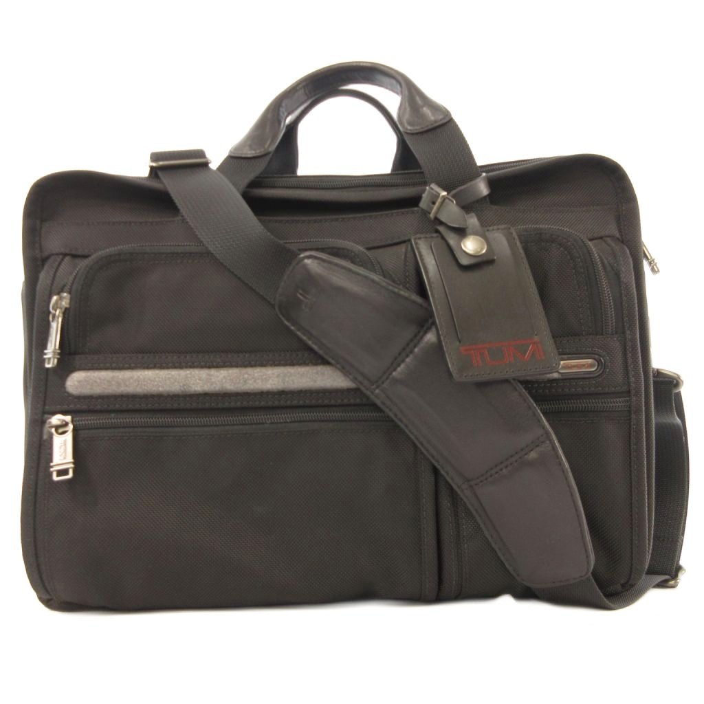 【中古】トゥミ TUMI Alpha 3 エクスパンダブル まとめ役 さあ美いの一番 ブリーフ 2way 商行為御徒面子 肩部 お手々 黒いこと メンズ 【ベクター 古着】 260325