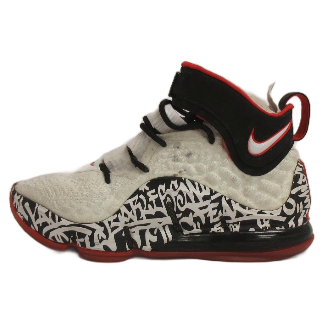 【中古】レブロン17 グラフィティ LEBRON XVII GRAFFITI 篭球シューズ CT6047-100 白系 27珊 メンズ 【ベクター 古着】 260424