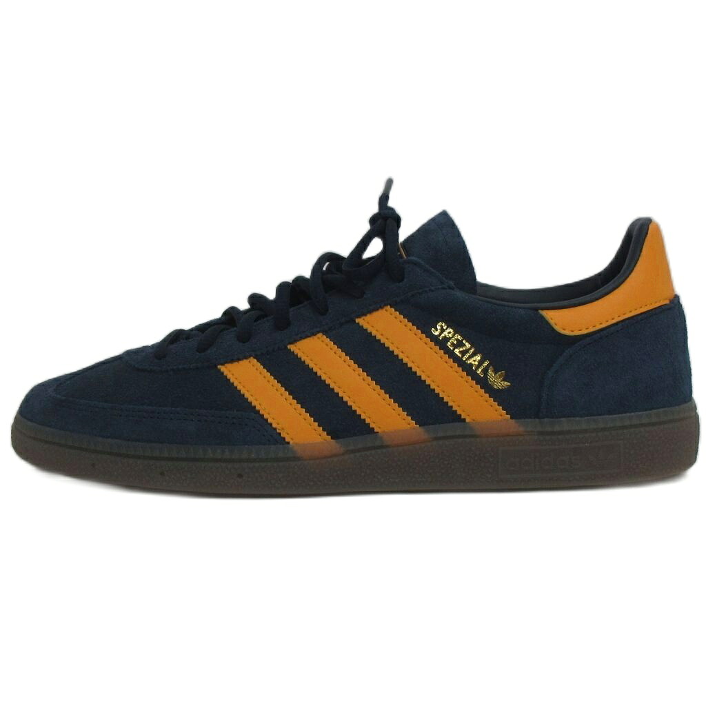 【中古】未当て嵌める品 アディダス adidas ハンドボール スペツィアル スニーカー KJ5593 Handball Spezial ナイトインディゴ 労働者の一団黄色 ガムソール 28糎 メンズ 【ベクター 古着】 260515