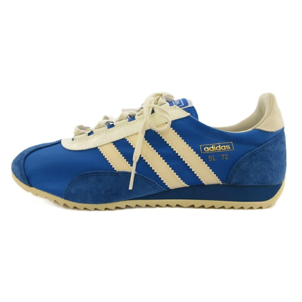 【中古】アディダスオリジナルス adidas originals 引き舟付き添い人 JR5701 SL 72 PT ナイロン スエードクロス スニーカー Bright Royal 28 メンズ 【ベクター 古着】 260519