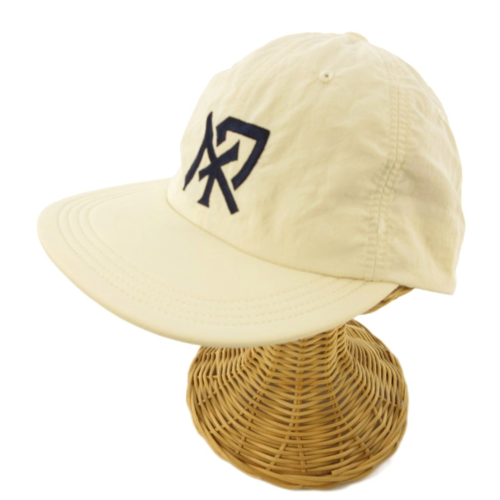 【中古】TWONESS HEIWA Shin Murayama 美品 SOFT BRIM 6 PNAEL CAP 旗がしら 鳥打ち帽 象牙色 メンズ 【ベクター 古着】 260527