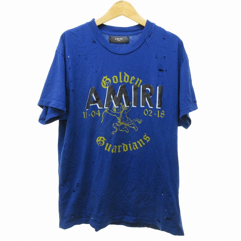 楽天市場】アミリ AMIRI メンズ トップス Tシャツ 半袖 ロゴ