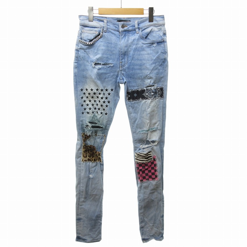 AMIRI ブロークン スラッシャー スキニーデニム SIZE:30 楽天市場】Amiri Thrasher Plus Jeans アミリ スラッシャー