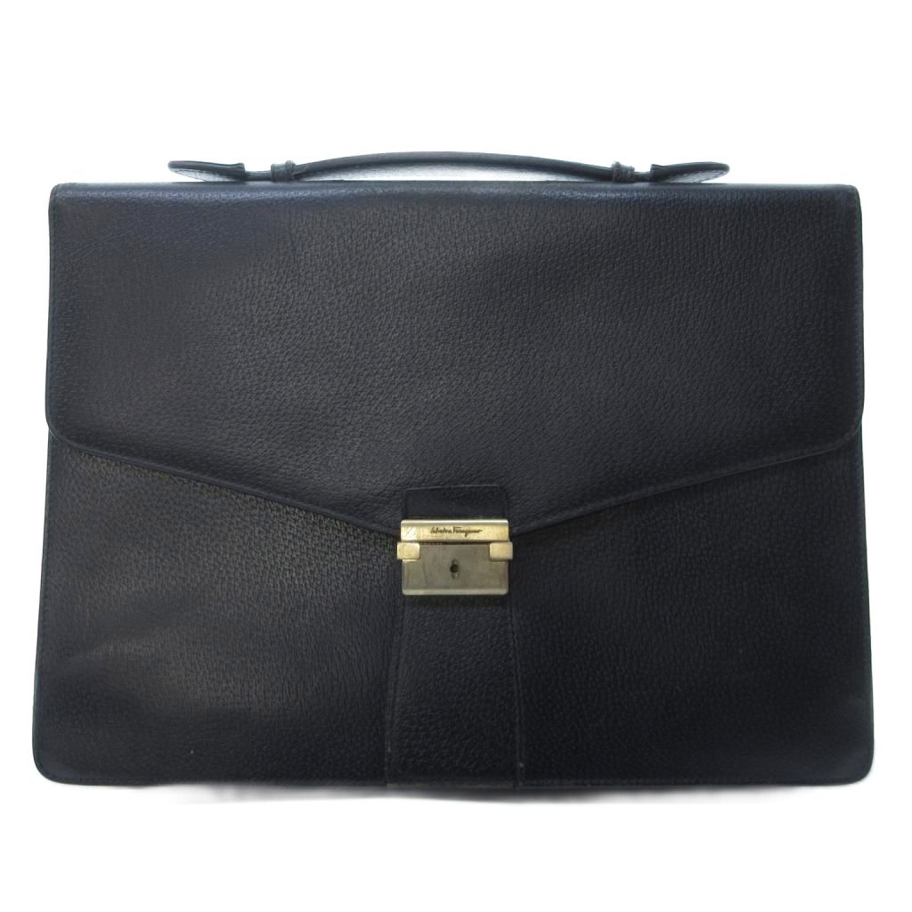 Salvatore Ferragamo ビジネスバッグ 黒 フェラガモ ビジネスバッグ/ブリーフケース/ショルダーバッグ バッグ