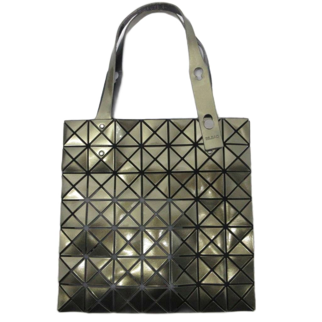 【中古】バオバオ イッセイミヤケ BAOBAO ISSEY MIYAKE ルーセント LUCENT ハンドバッグ トートバッグ ゴールドカラー IBO89 レディース 【ベクトル 古着】 260224