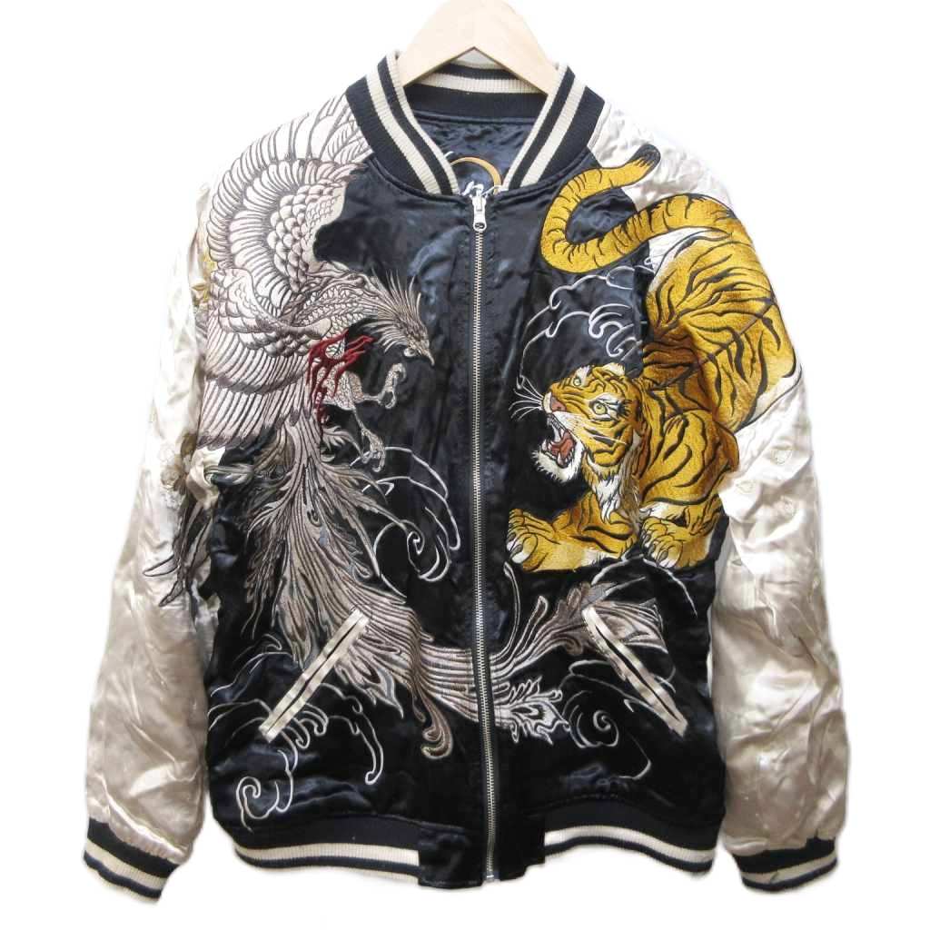 楽天市場】1990年代 ビンテージ復刻版 スカジャン(スーベニア