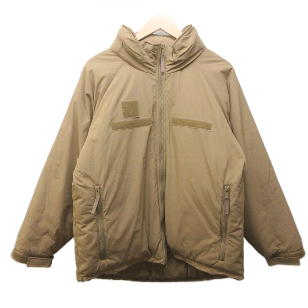 【中古】ワイパー WAIPER.inc 米軍 ECWCS GEN III LEVEL7 PRIMALOFT ジャケット PERTEX UNLIMITED WP1008 アメリカ軍 ミリタリー XS カーキ ブラウン 系 COYOTE 0328 メンズ 【ベクトル 古着】 260328