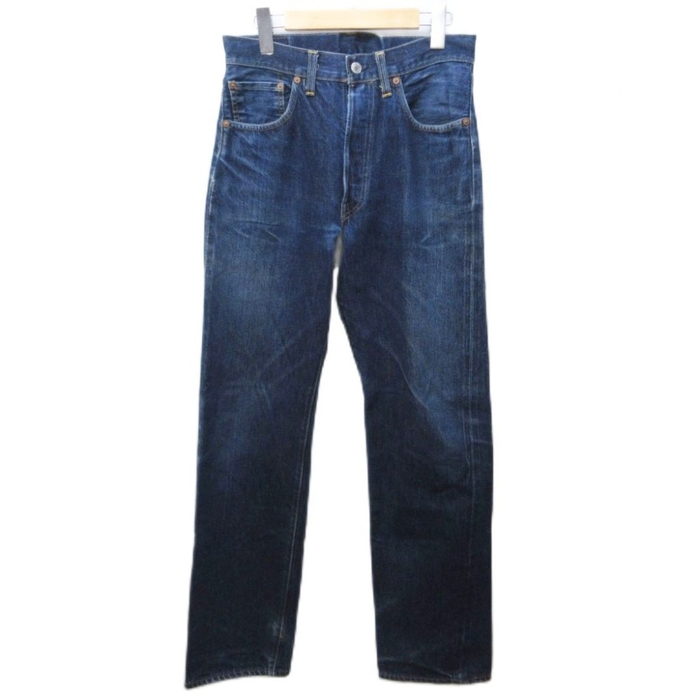 【中古】リーバイス Levi's 98年製 501XX ボタン裏555 バレンシア工場 デニムパンツ ジーンズ BIGE セルヴィッジ ストレート W32 インディゴブルー IBO95 0426 メンズ 【ベクトル 古着】 260426｜ブランド古着の買取販売ベクトル 14,129円