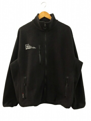 【中古】エフシーレアルブリストル F.C.Real Bristol FCRB 24AW ポーラテック シャーリング プルオーバー 上衣 フリースジャケット 黒いこと L メンズ 【ベクター 古着】 250104