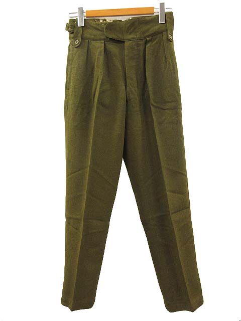 イギリス　英国　ヴィンテージトラウザー　60s Vintage British Military No.2 DRESS イギリス軍 ナンバー2
