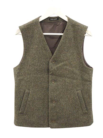 FRANK LEDER ウールベスト ワンランク上の身だしなみ。-FRANK LEDER VESTのご提案