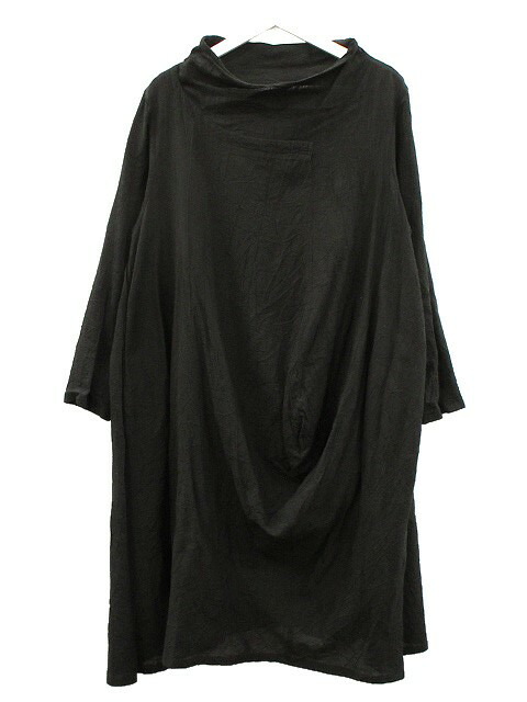 【中古】ジウ 慈雨 ロング ジレ チュニック ジャガード 変形 40 ブラック 黒 ノースリーブ 2021年 センソユニコ 楽天市場】【中古】ジウ 慈雨 ロング ジレ チュニック ジャガード 変形