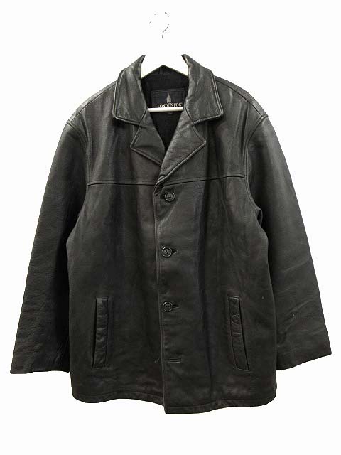 楽天市場】【中古】【古着】 LONDON FOG レザージャケット Lサイズ