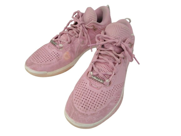 【中古】リーニン LI-NING Wade Shadow 6 ウェイドシャドウ マイアミナイト バスケットシューズ バッシュ ピンク 26.5cm スニーカー 靴 メンズ 【ベクトル 古着】 251009