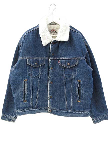楽天市場】90s Levi's リーバイス 70609 内ボア デニムジャケット M 裏