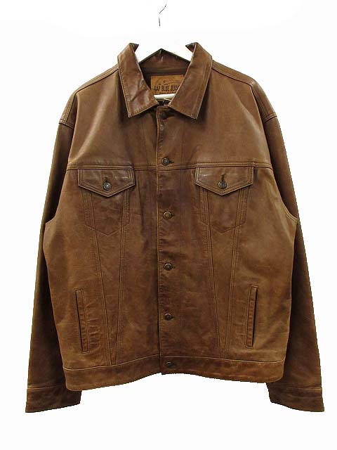 楽天市場】00s OLD GAP 本革 スウェード レザー トラッカー ジャケット
