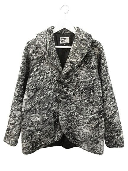 【中古】エンジニアードガーメンツ Engineered Garments ニットジャケット ネペンテス アメリカ製 XS グレー 2つボタン 2B テーラード アウター メンズ 【ベクトル 古着】 251122