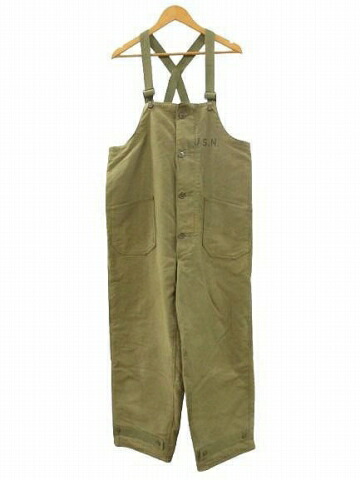 40s ヴィンテージ　US NAVY デッキパンツ　XL 1943-44年 US NAVY N-1 デッキパンツ デッドストック 40s - メルカリ