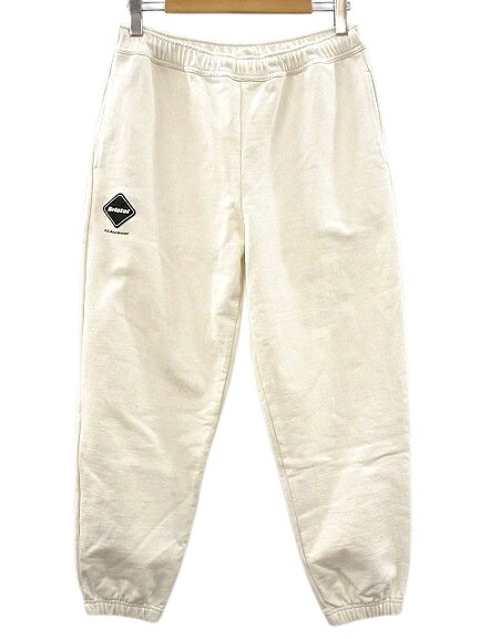 【中古】エフシーレアルブリストル F.C.Real Bristol FCRB EMBLEM SWEAT PANTS 表象 スウェットパンツ L 2025AW 象牙色 FCRB-252096 テーパード ボトムス メンズ 【ベクター 古着】 260103