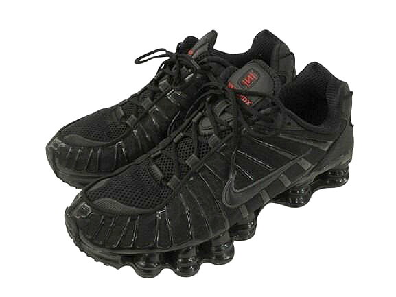【中古】ナイキ NIKE Shox TL AV3595-002 ショックス TL 27cm 黒 ブラック スニーカー シューズ 靴 メンズ 【ベクトル 古着】 260109｜ブランド古着の買取販売ベクトル