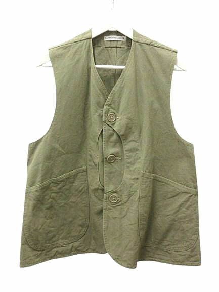 【中古】マウンテンリサーチ Mountain Research BAMBOO SHOOTS バンブーシュート ハンティングベスト M オリーブ トップス メンズ 【ベクトル 古着】 260112 6,930円