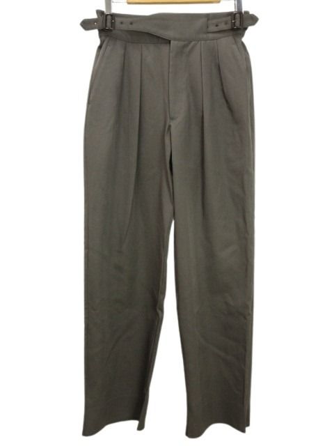 【中古】ザ 紫はしどいクス THE RERACS グルカパンツ スラックス THE GURKHA 46 薄墨色 ウールギャバジャン ボトムス メンズ 【ベクター 古着】 260113