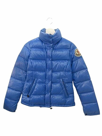 【中古】モンク軌跡 MONCLER CLAIRE クレア 落ちこむ上衣 00 青碧 ジップアップ アウター ☆AA★ レディース 【ベクター 古着】 260120