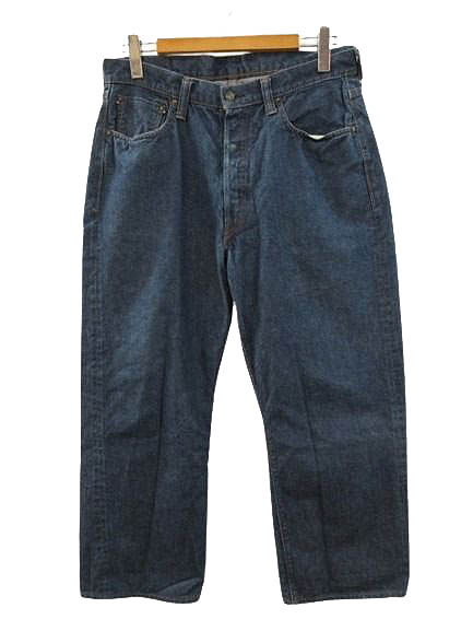 【中古】フルカウント FULLCOUNT 1121 デューク デニムパンツ Duke Denim W34 スーパーワイド ストレート セルビッジ ジーンズ メンズ 【ベクトル 古着】 260122