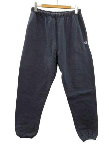 【中古】チャンピオン CHAMPION スウェットパンツ ネイビー 紺 L 綿 コットン ボトムス メンズ 【ベクトル 古着】 260205