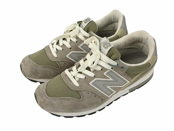 【中古】ニュー平衡にする NEW BALANCE M996 USA製 亜米利加製 スニーカー 26珊 薄墨色 シューズ 靴 メンズ 【ベクター 古着】 260207