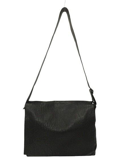 【中古】ヨーガンレール JURGEN LEHL レザー ショルダーバッグ 斜め掛け鞄 BAG カバン 本革 黒 レディース 【ベクトル 古着】 260213