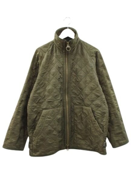 【中古】バブアー Barbour キルティング ジャケット フリース M カーキ 上着 アウター メンズ 【ベクトル 古着】 260317 4,480円
