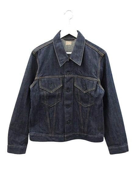 【中古】CANTON キャントン DENIM JACKET 1963-703 デニムジャケット 38 Gジャン ジージャン アウター メンズ 【ベクトル 古着】 260324