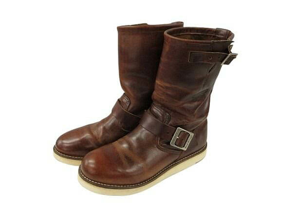 【中古】レッドウィング REDWING 2971 エンジニアブーツ スチールなし カッパー ラフ＆タフ 7.5 D 08年製 メンズ 【ベクトル 古着】 260407