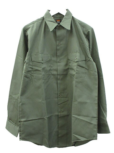 【中古】未当て嵌める品 ロバート・エドワード・リー LEE 70s CHETOPA デッド買い溜める 細工物プルオーバー ヴィンテージ オリーブ M メンズ 【ベクター 古着】 260409