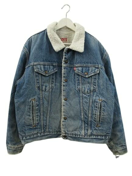 【中古】リーヴァイズジーンズ Levi\u0027s 80s 90s 70608 0216 ジーンズ ボア上衣 USA製 ヴィンテージ 46R メンズ 【ベクター 古着】 260415