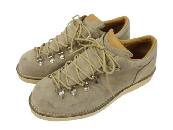 【中古】ダナー DANNER MT.RIDGE LOW CRISTY D-4007 マウンテンリッジ 置き目 クリスティ 9 1/2 点火装置ベージュ スウェード ブーツ シューズ 靴 メンズ 【ベクター 古着】 260503