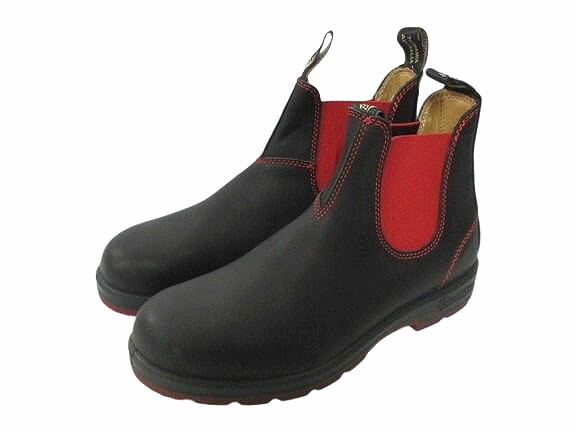 【中古】未当て嵌める品 ブランド名石ころ Blundstone 1316 サイドゴアブーツ 9 黒いこと 赤いこと シューズ 靴 メンズ 【ベクター 古着】 260507